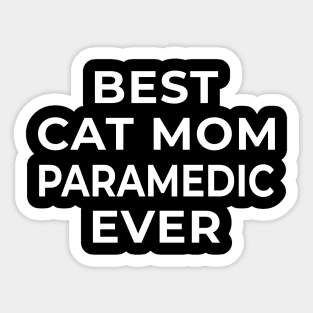 Paramedic Sticker